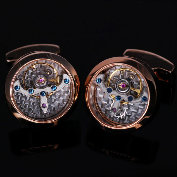 ERA Timepieces Tourbillon Styled Cufflinks