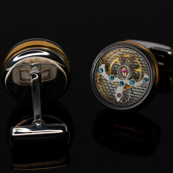 ERA Timepieces Tourbillon Styled Cufflinks
